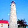 Point Clark Lighthouse paint by number