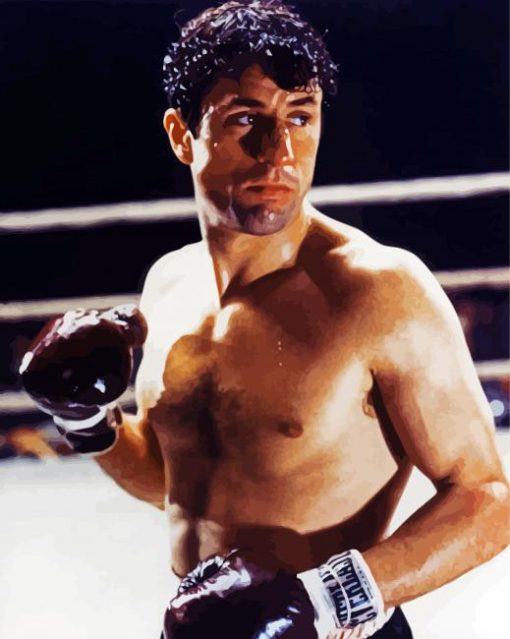 Raging Bull Movie paint by number