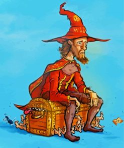 Rincewind Character paint by number