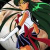 Sailor Pluto Sailor Moon paint by number