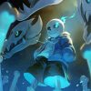 Sans Undertale Art Illustration paint by number