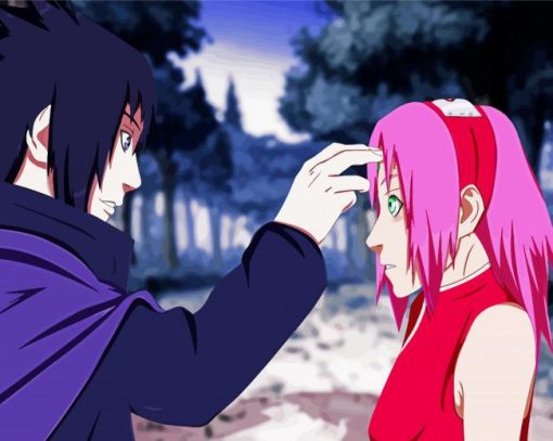 Sasuke X Sakura Paint by number