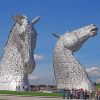 The Kelpies Uk paint by number