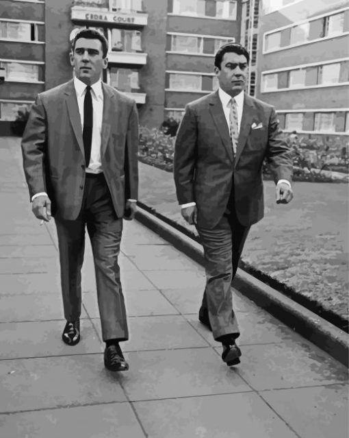 The Krays paint by number