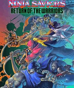 The Ninja Saviors Return Of The Warriors paint by number