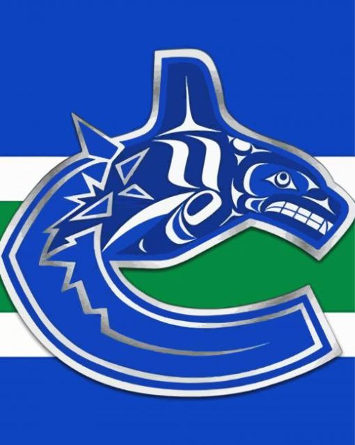 Vancouver Canucks Art paint by number