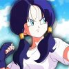 Videl Dragon Ball paint by number