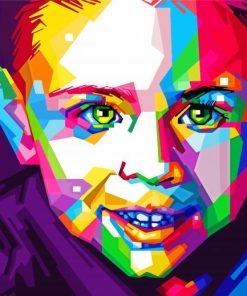 WPAP Artwork paint by number