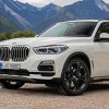 White Bmw X5 Car paint by number