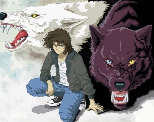 Wolfs Rain paint by number