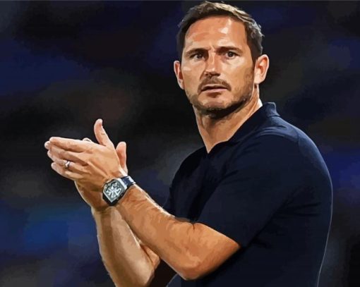 Aesthetic Frank Lampard Sport paint by number