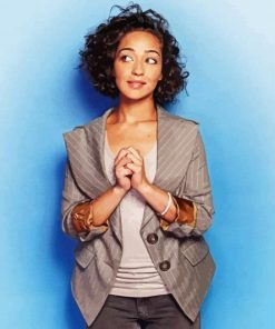 Aesthetic Ruth Negga paint by number