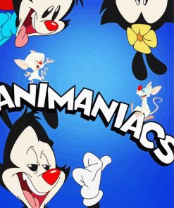 Animaniacs Poster paint by number