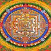 Buddhist Traditional Mandala paint by number