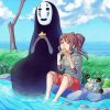 Cool Chihiro And No Face paint by number