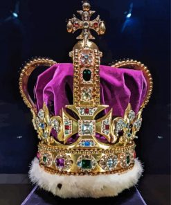 Coronation Crown paint by number