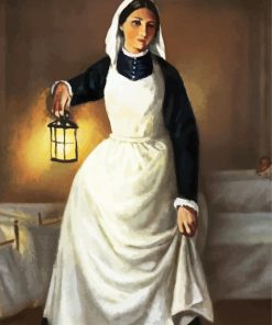 Florence Nightingale Art paint by number