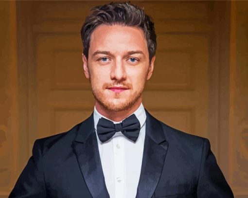 James Mcavoy paint by number