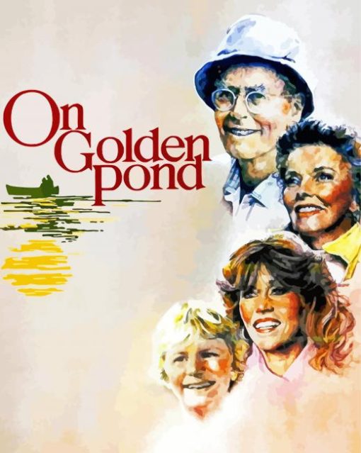 On Golden Pond Poster Art paint by number