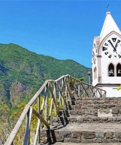 Sao Vicente Church paint by number