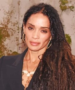 The Actress Lisa Bonet paint by number