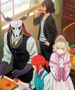 The Ancient Magus Bride Characters paint by number