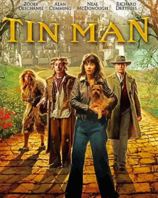 Tin Man Poster paint by number