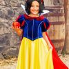 Toddler Disney Snow White Costume paint by number