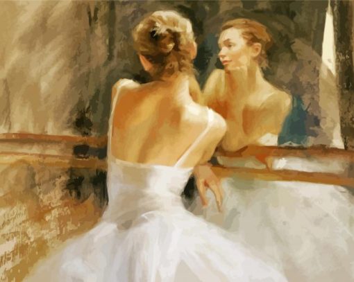 Vicente Romero Ballerina paint by number