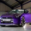 2018 Nissan GTR Dark Purple Paint by number