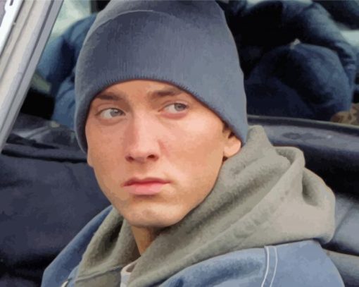 8mile Movie Character paint by number