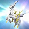 Arceus Pokemon paint by number