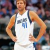 Dirk Nowitzki Dallas paint by number