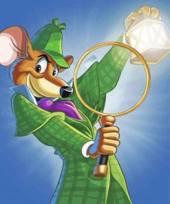 Disney Basil Of Baker Street paint by number