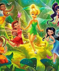 Disney Tinkerbell Fairies paint by number