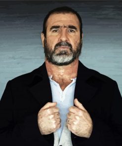 Eric Cantona Actor Paint by number