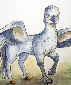 Harry Potter Buckbeak Art paint by number