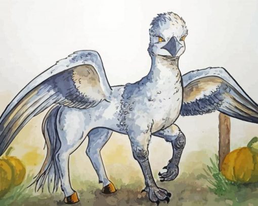 Harry Potter Buckbeak Art paint by number