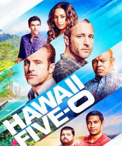 Hawaii Five O Drama Serie paint by number