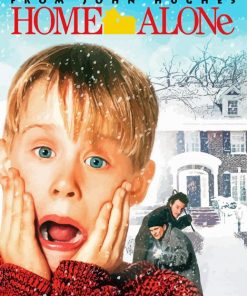 Home Alone Comedy Movie paint by number