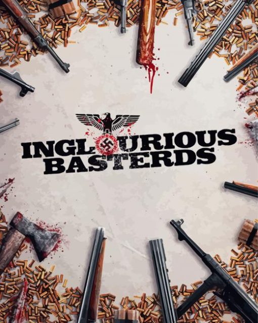 Inglourious Basterds Film paint by number