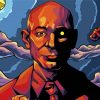 Jeff Bezos Art Illustration paint by number