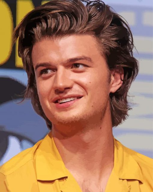 Joe Keery paint by number