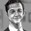 Joseph Gordon Levitt Art paint by number