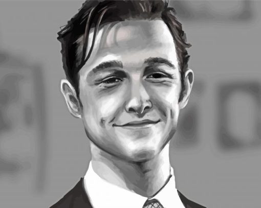 Joseph Gordon Levitt Art paint by number