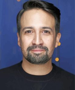 Lin Manuel Miranda paint by number