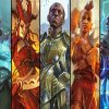 Magic The Gathering Characters Paint by number