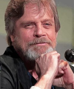 Mark Hamill Actor paint by number