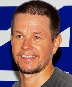 Mark Wahlberg paint by number