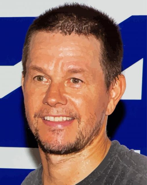 Mark Wahlberg paint by number